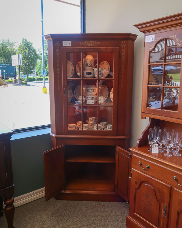 Hitchcock Corner Hutch New England Home Furniture Consignment