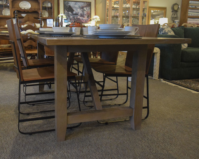 greywash farmhouse kitchen table