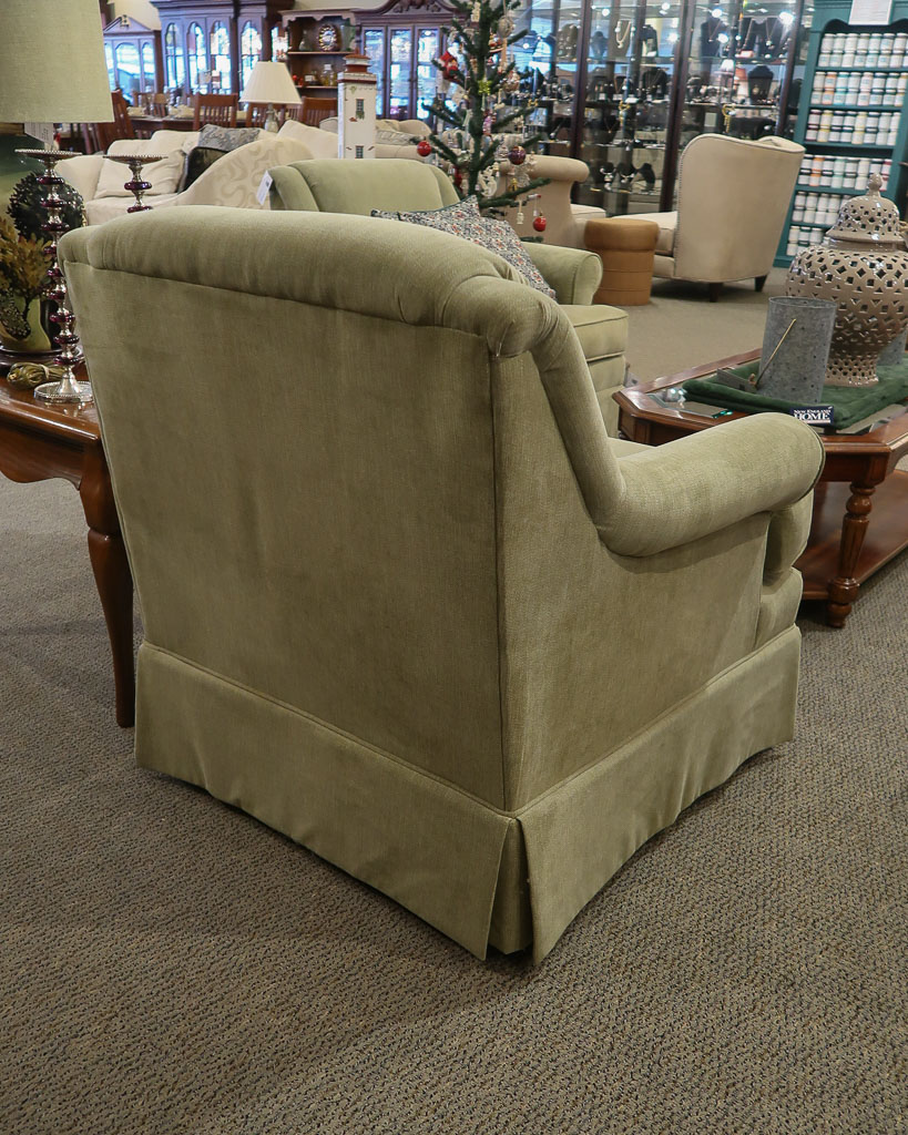 Gold Club Chair | New England Home Furniture Consignment