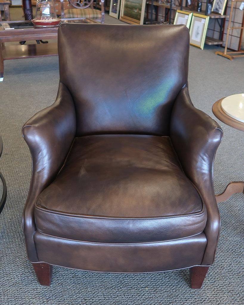 sam moore leather recliner