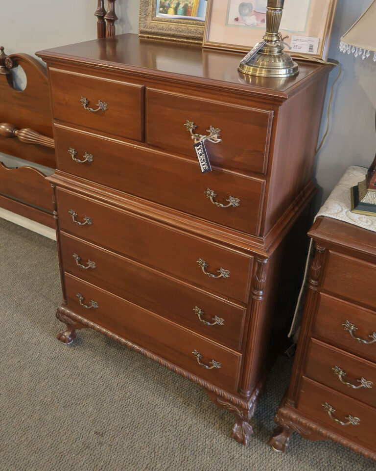 Vintage Cherry Chest of Drawer | New England Home Furniture Consignment