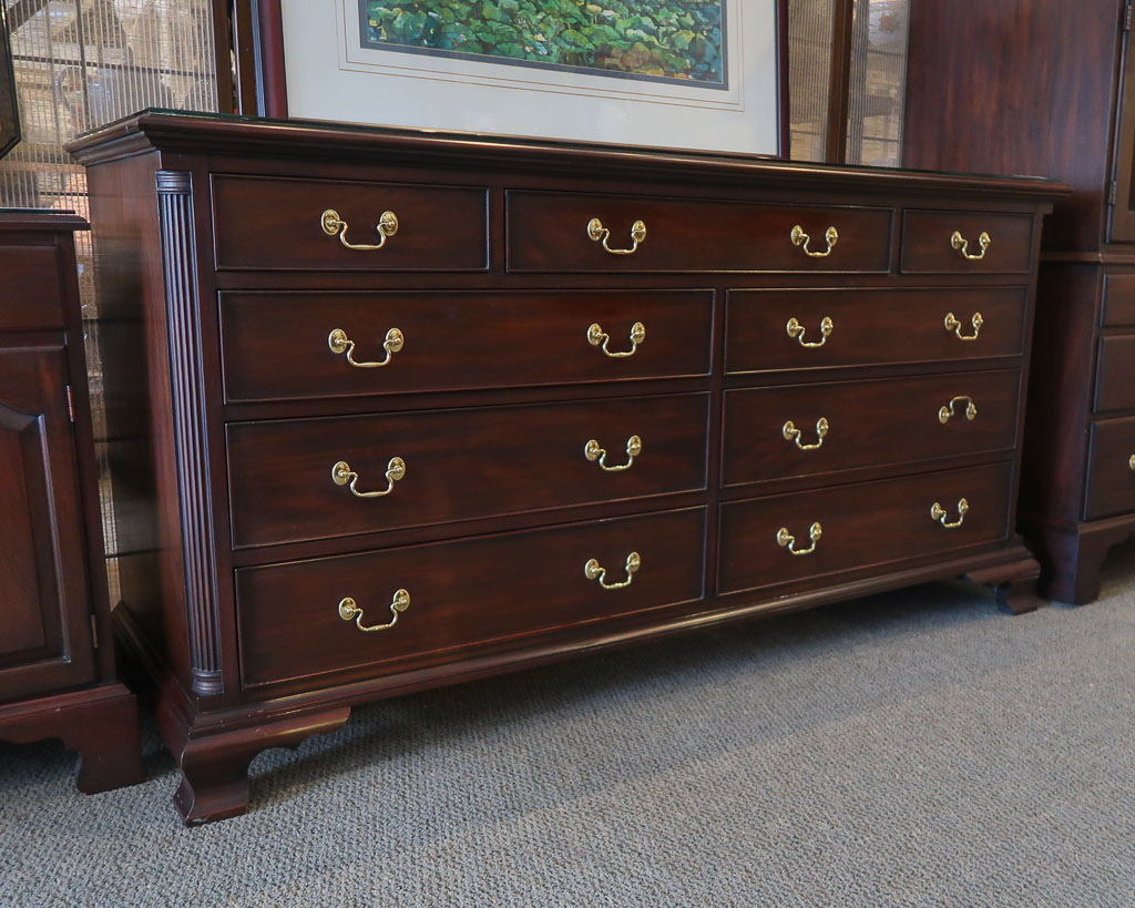 Henkel Harris Mahogany Dresser | New England Home Furniture Consignment